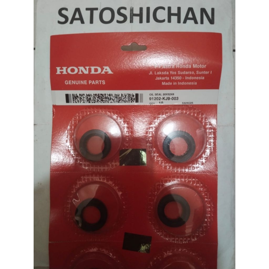 ซีล As Pully Beat F1/Vario 125 91202-KJ9-003 Original AHM