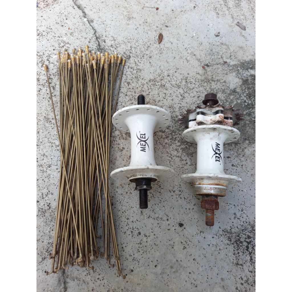 Hub freehub fixie hub fixie freehub fixie hub mexel fixie เกียร์ซี่ลวดสแตนเลส 262 มม. ซี่ลวดสแตนเลส 