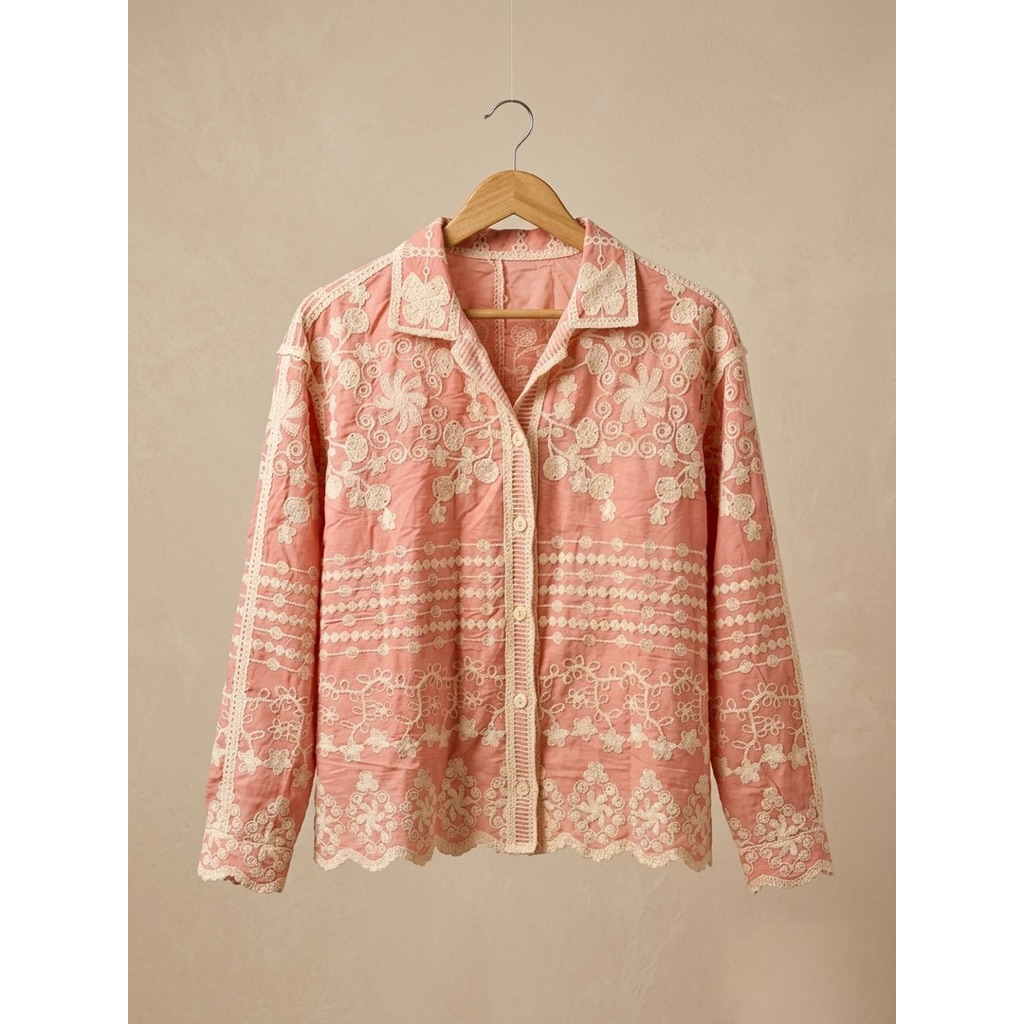 เสื้อปัก Bohemian Brocade รหัส Little Forest Cn