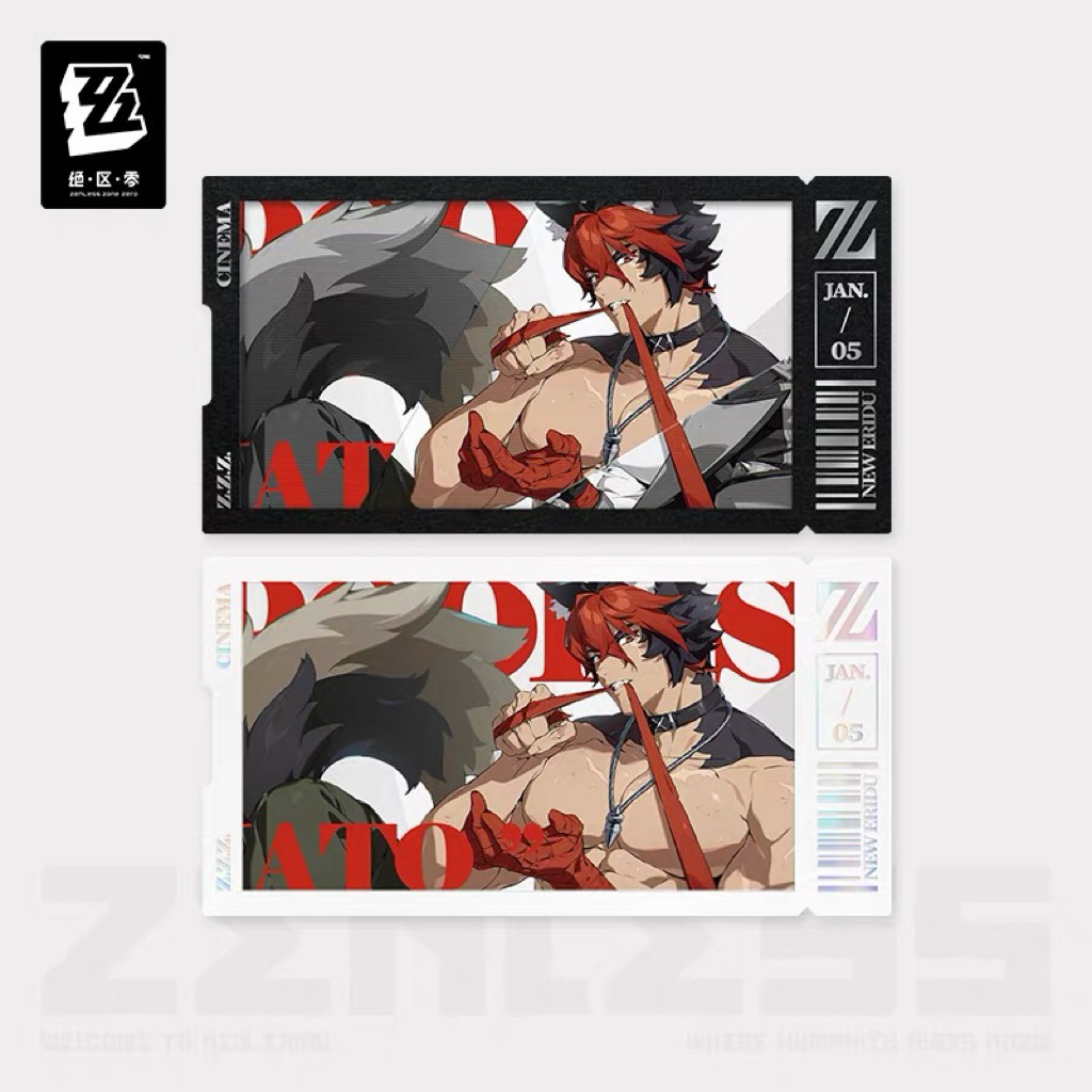 GANTUNGAN [Ready] Komano Manato OFFICIAL 75mm Badge Pin ZZZ Zenless zone zero Mockingbird merch สินค