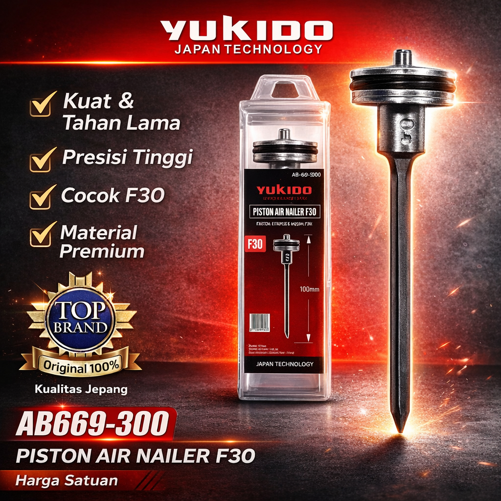 ลูกสูบ F30 / เครื่องตอกตะปูลมลูกสูบ F30 YUKIDO