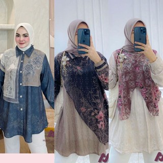 ANGGUN shirt v49 v11 v64 v 57/ atasan by hmf Luxuryy ( vol 57 ready Senin)