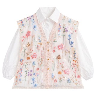 DELIRAN Blus One Set Kondangan Vest Brukat ( sudah termasuk kemeja )