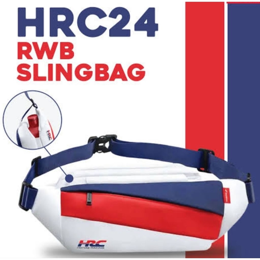 HRC24 HONDA SLING BAG/ORIGINAL HRC SLING BAG