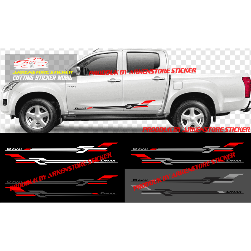 สติ๊กเกอร์ติดรถ Dmax สติ๊กเกอร์ตัด สติ๊กเกอร์รายการสปอร์ต สติ๊กเกอร์ kia motors Dmax สติ๊กเกอร์ติดรถ
