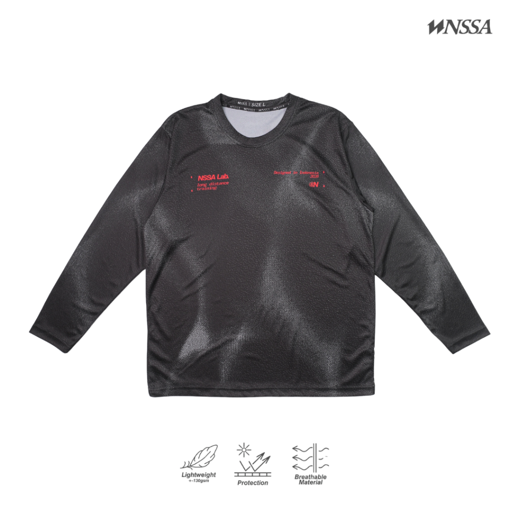 [NEW SIZE] เสื้อ NOISE LONG DISTANCE - LONG & Short - เสื้อบุรุษและสตรี - เครื่องแต่งกายแห่งชาติ ABCC