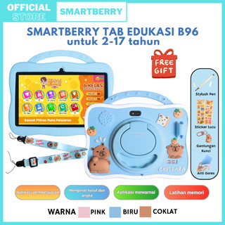 Smartberry Tablet Anak Edukasi B89 Plus / B93 / B95 / B96 4/128GB – Kids Study Tab 7 Inch, Dual Camera, Tablet Belajar Anak