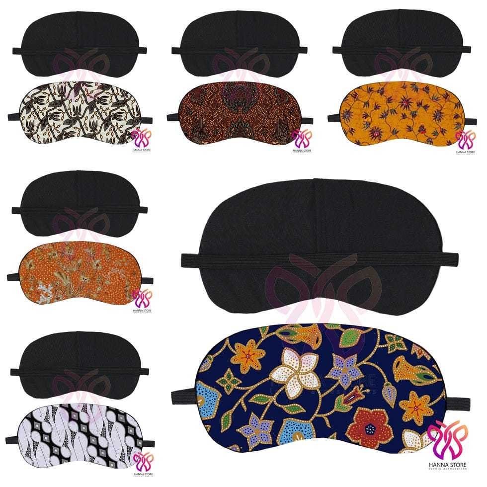 MATA Sleeping Mask Blindfold Batik Sleeping Eye Mask