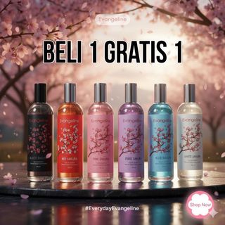 BELI 1 GRATIS 1 Parfume Cewe Aroma Bunga Terlaris 100 ml | by eternaid