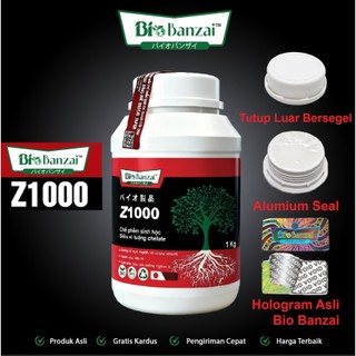 Bio Banzai Z1000 jepang kemasan 1kg gratis sendok takar 5 in 1 pupuk organik untuk akar tunas bunga dan buah tanaman