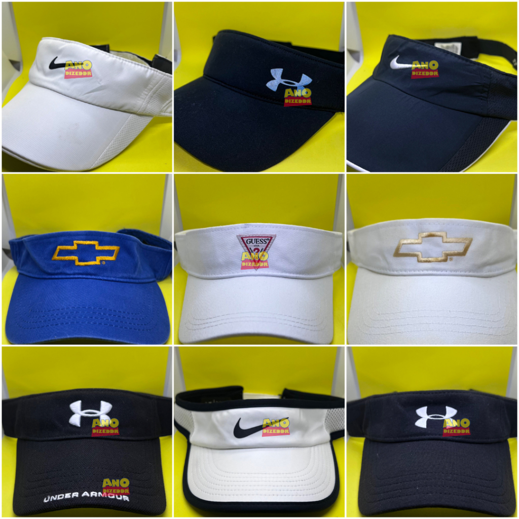 LUXURY PRELOVED AODIZEDDR PADEL RUNNING GOLF SPORTS HAT WITH HOLE (VISOR CAP)