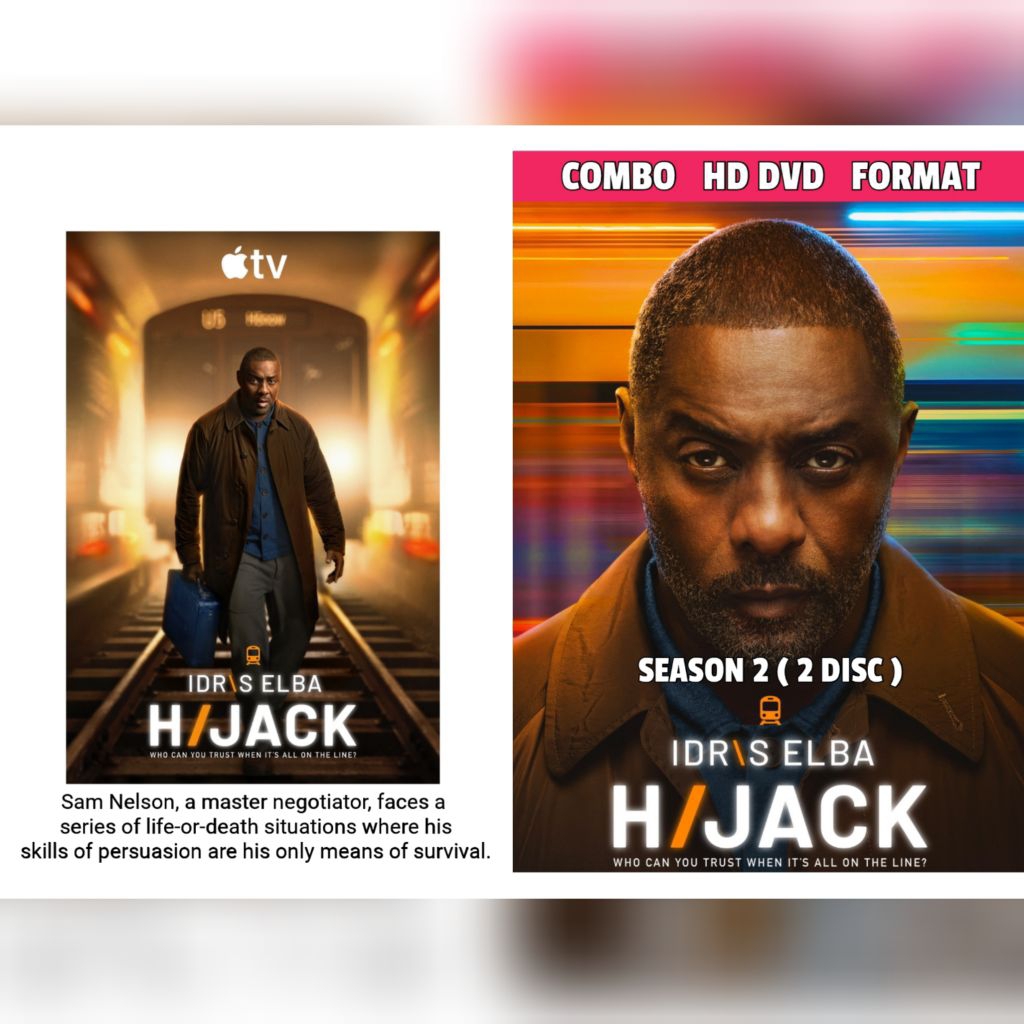 Hijack s2 2026 DVD (Idris Elba/2disc)