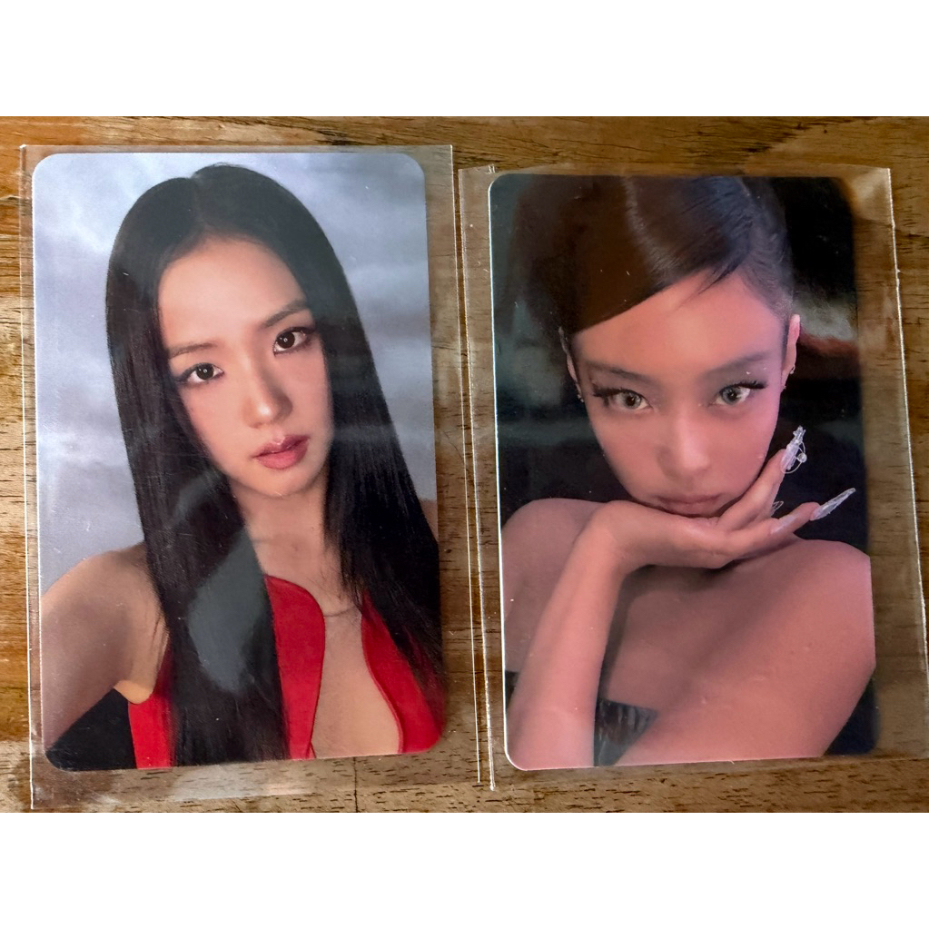 Jisoo Jennie Blackpink Deadline Photocard POB NY