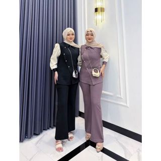 LIONA ONESET II KNIT ROSELLA MIX SABRINA II OUTFIT KEKINIAN