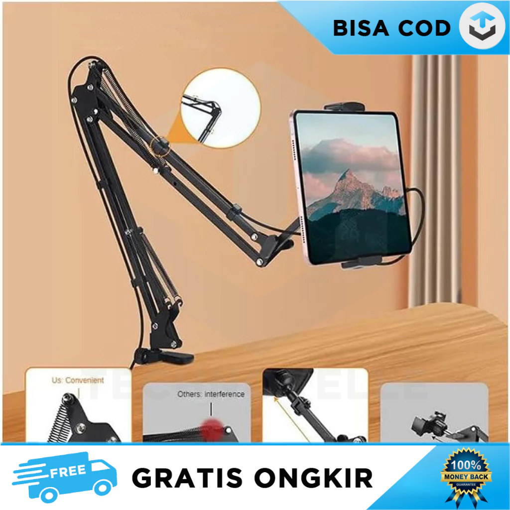 LAYER TABLET HOLDER ขาตั้งแท็บเล็ตแบบพกพา ปรับหมุนได้ thumbnail 10