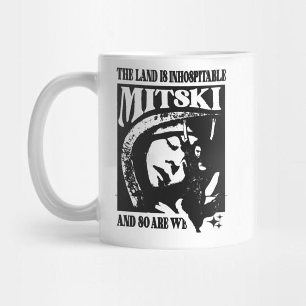 Black Style Vintage 80s - แก้วชา Mitski Music Retro