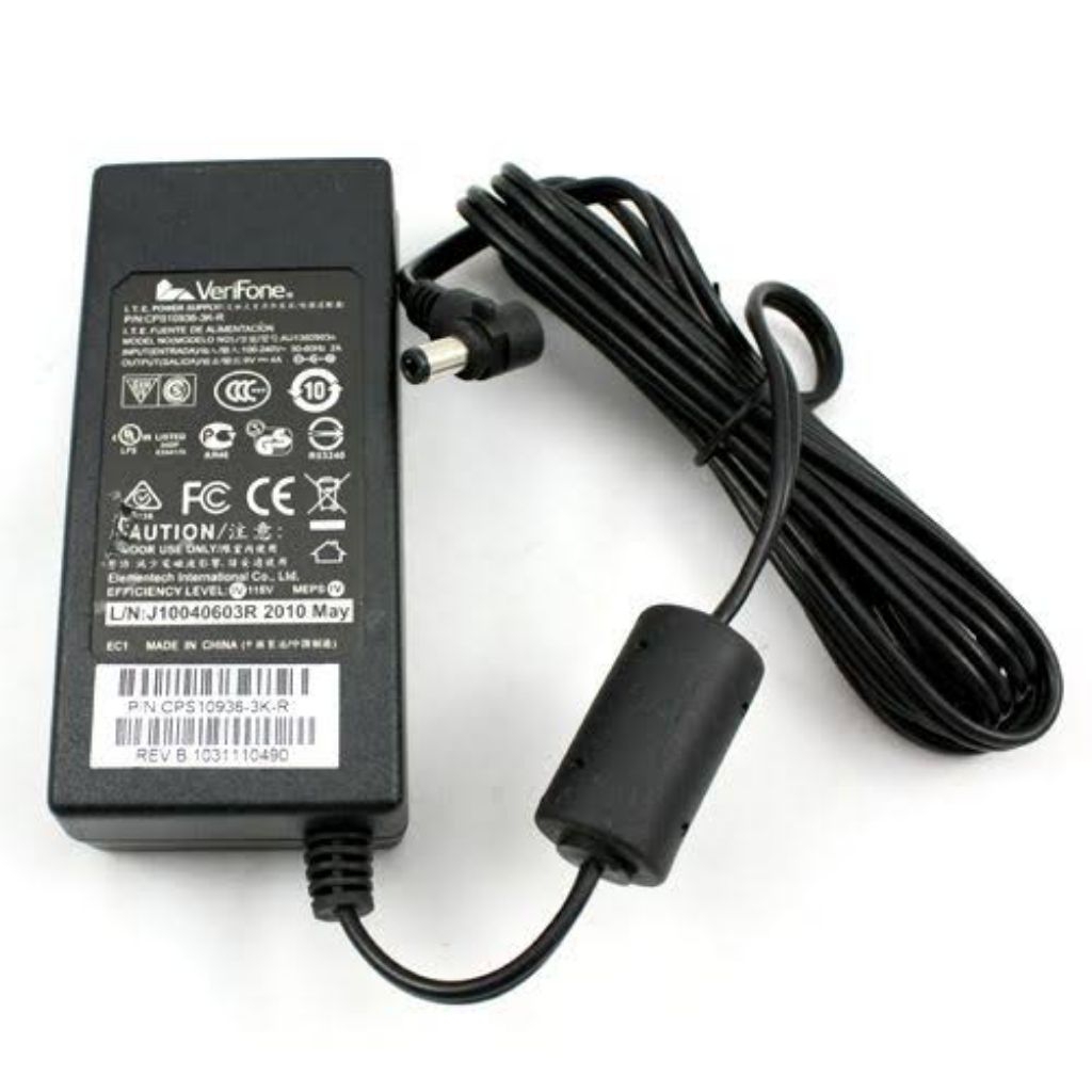 Verifone 9.3v 4A อะแดปเตอร์จ่ายไฟ verifone 9v 4A