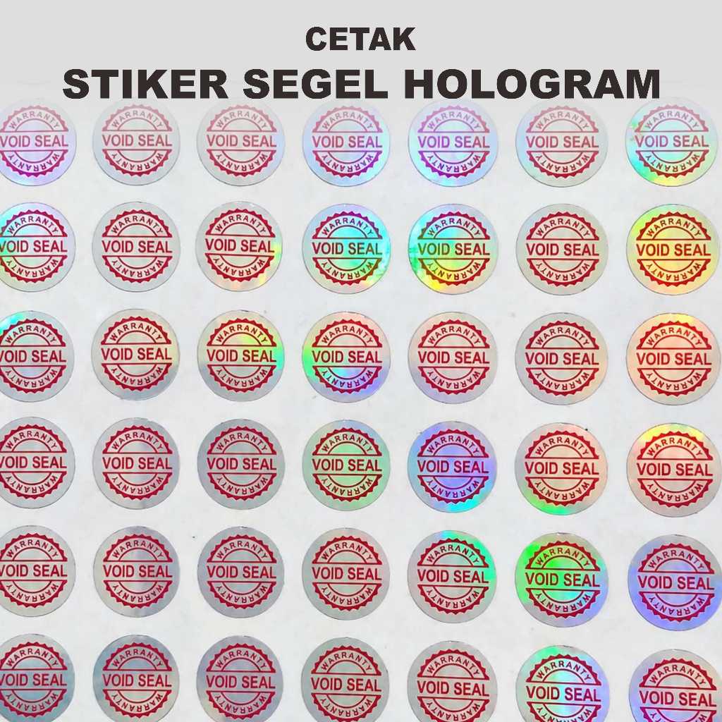 สติ๊กเกอร์ซีล HOLOGRAM 100% BROKEN EGGS (A5)