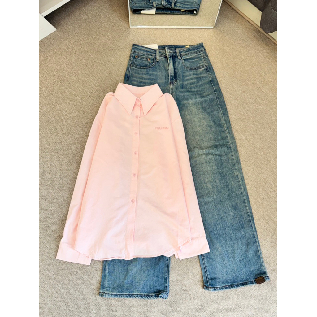 เสื้อ KEMEJA Miumiu *927 K81 24/4fx