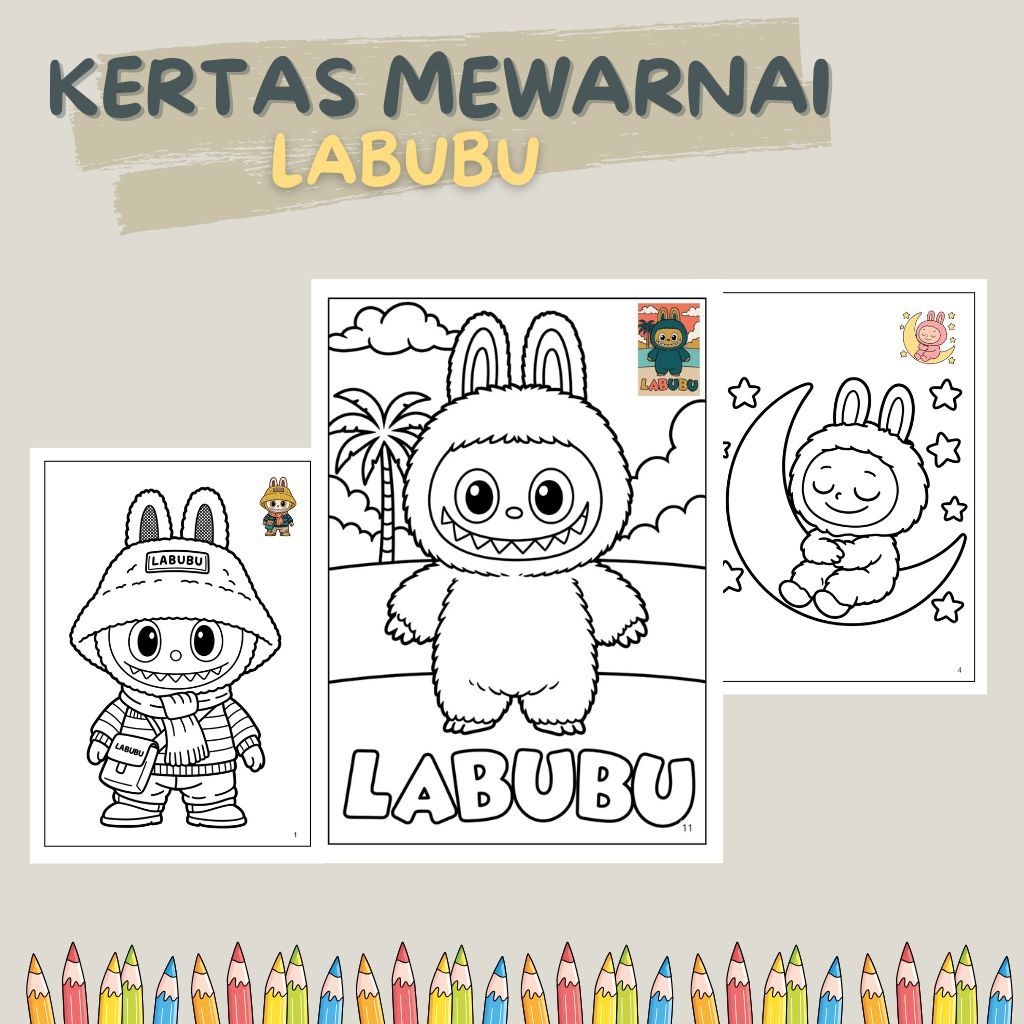 กระดาษระบายสีเด็ก Pumpkin Theme A5 100 แกรม