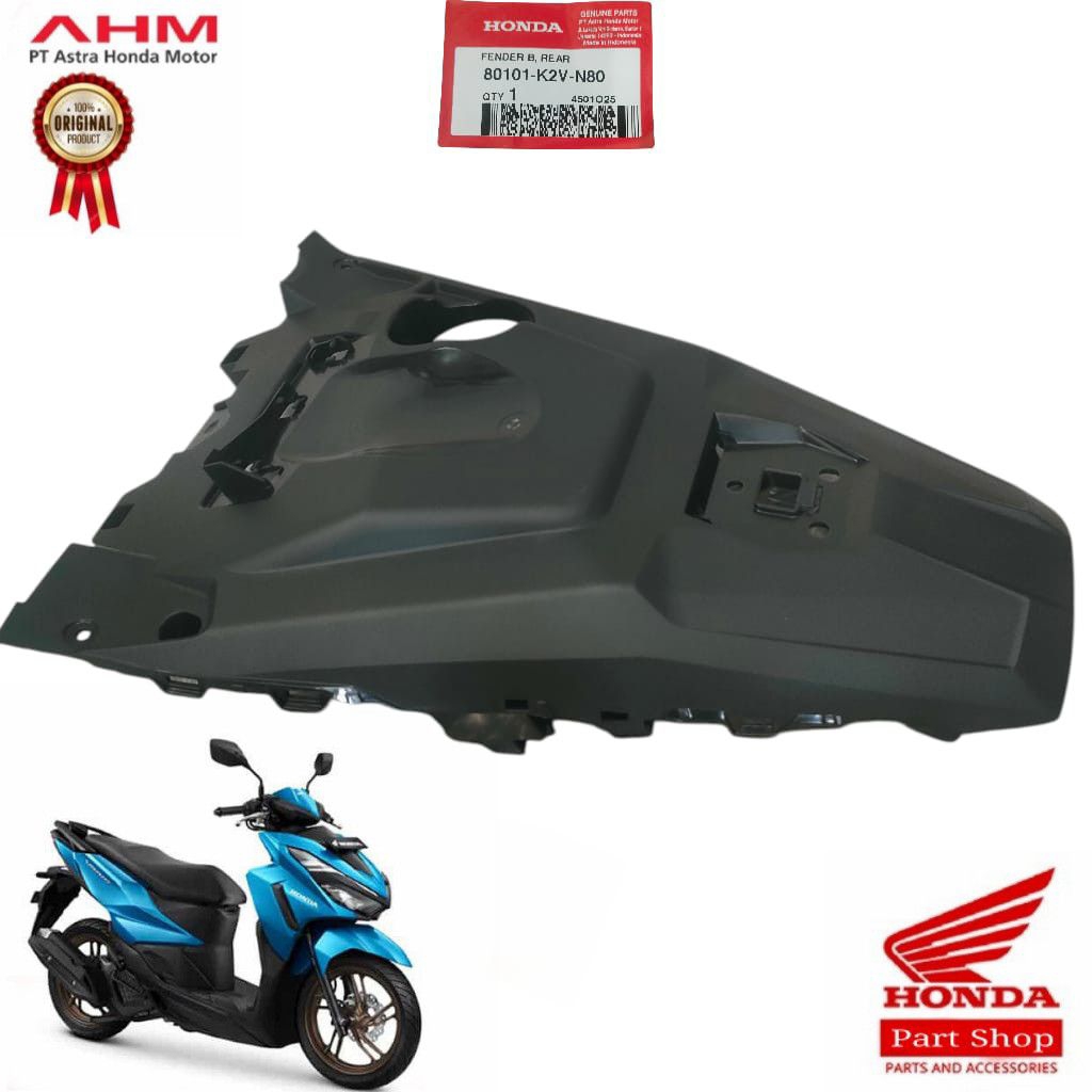 80101-K2V-N80 Fender B ยางหลัง Upper Fender Vario 125 2026