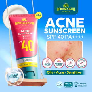 [BARU] AMATERASUN [REAL SPF CERTIFIED] Acne Sunscreen SPF 40 PA++++ - Sunscreen Matte Finish