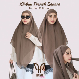 HASTI - Khiban French Square Segi Empat Bandana
