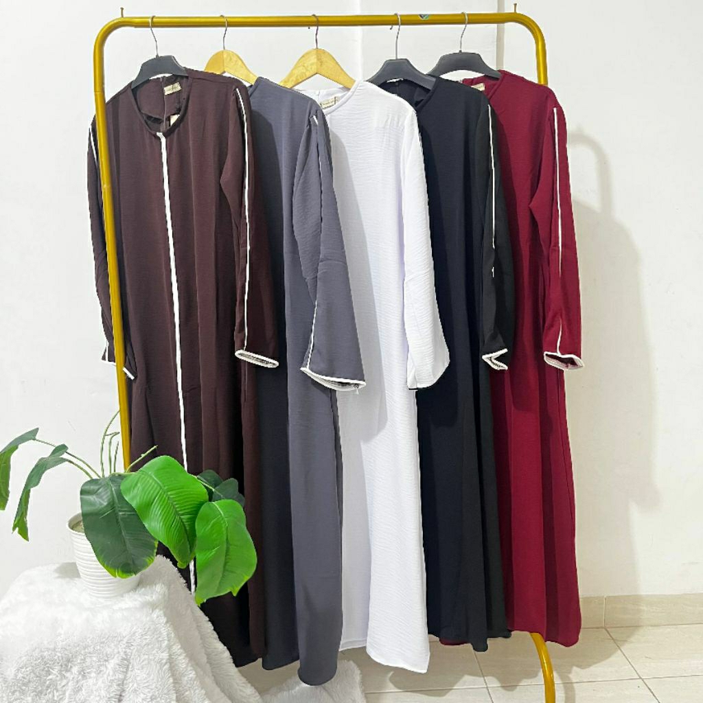ชุด Linea Nabil ล่าสุด Abaya ไซส์ผู้ใหญ่