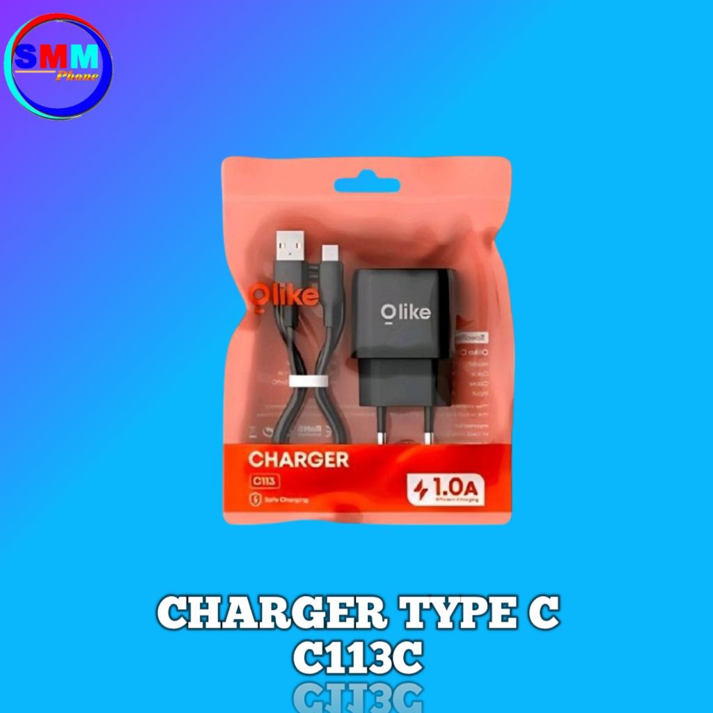 ชุดชาร์จ Olike 1A type C C113C, Micro C113M แท้