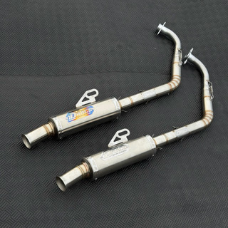 Knalpot Original Draco model salemba AEROX NMAX VARIO BEAT MIO leher ceklis