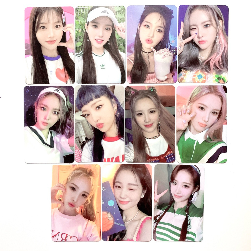 WEEEKLY Official Photocard - 4th Mini Album PLAY GAME : HOLIDAY Soojin Monday Soeun Jaee Jihan Zoa