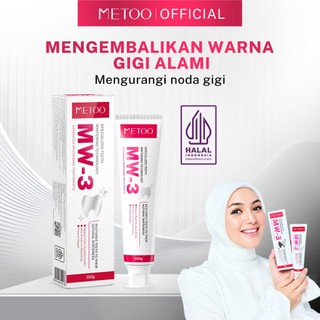 [BPOM] METOO MW-3 Advanced whitening ToothPaste - pemutih gigi / Bebas Karang Gigi /Pasta Gigi Probiotik / Karang Gigi