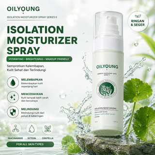 OILYOUNG Isolation Moisturizing Spray Niacinamide - Skin Brightening, Hydrating, Moisturizer & Whitening - Toneup Kulit Kusam [BPOM]