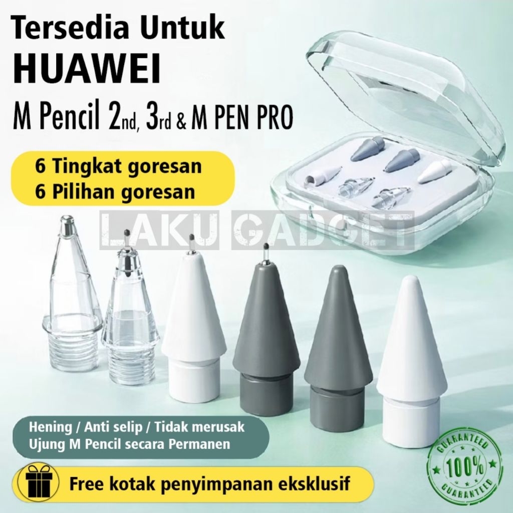 Huawei M Pencil Gen 2 & Gen 3 เปลี่ยนปลายปากกา Nib เปลี่ยนสําหรับแพ็คเกจ Huawei M Pencil GEN 2 & Gen