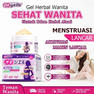 OXyelle Gel Herbal Wanita - Sensasi Hangat & Nyaman, Tekstur Lembut, Bahan Herbal Alami