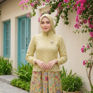 [GOOD STORE] MAHESAA SET ROK BATIK PREMIUM MIX ATASAN BRUKLAT KONDANGANN WANITA Ori By SHOFIYA HIJAB