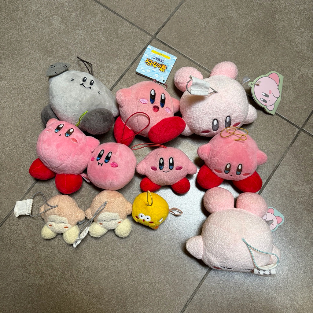 GANTUNGAN [อัปเดต 29 MAY] พวงกุญแจตุ๊กตาเคอร์บี้ | กระเป๋าโซ่เสน่ห์สีชมพู waddle dee nintendo japan