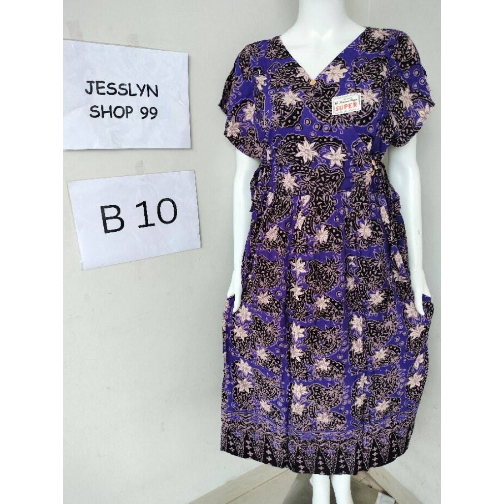 UNGU JESS JESS JESS || สีม่วง KENCANA LONGDRESS DASTER LD 100CM/ KUB LD พิมพ์สลิง