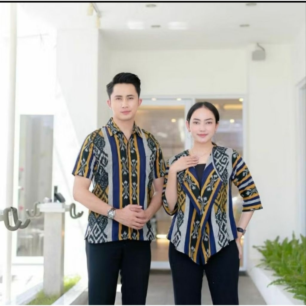 COUPLE WOVEN CLOTHES - WOVEN OUTER - NTT KALIMANTAN WOVEN