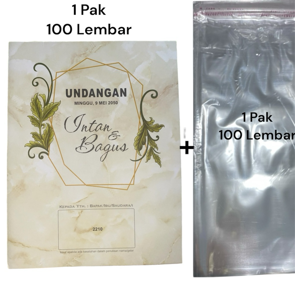 Erba 2210 1 Pack +เชิญเปล่า 1 แพ็ค Opp Plastic Erba 2210 1 SET (Blangko + OPP Plastic)