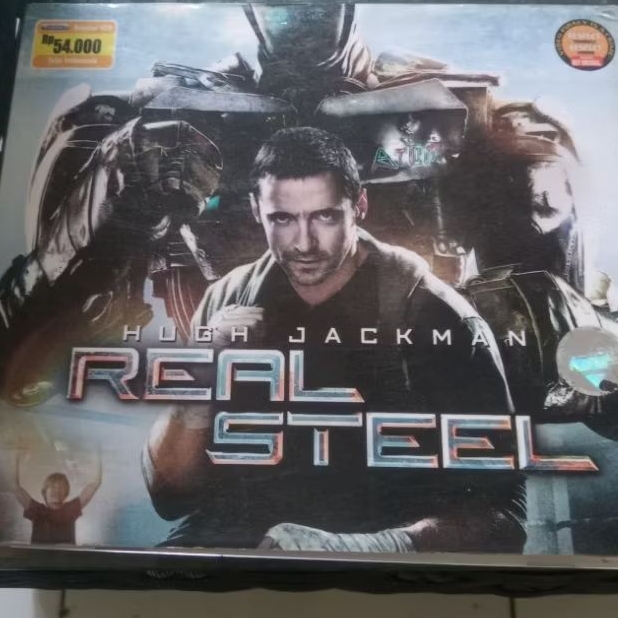 VCD Original REAL STEEL Feat HUGH JACKMAN ข้อความอินโดนีเซีย