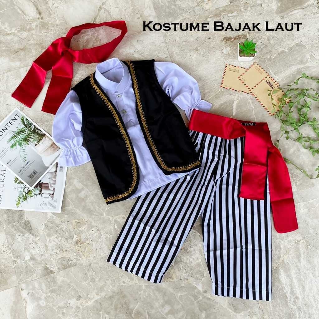 CHILDRENS PIRATES COSTUME/CHILDRENS COSPLAY COSTUME/CHILDRENS PHOTOSHOOT COSTUME