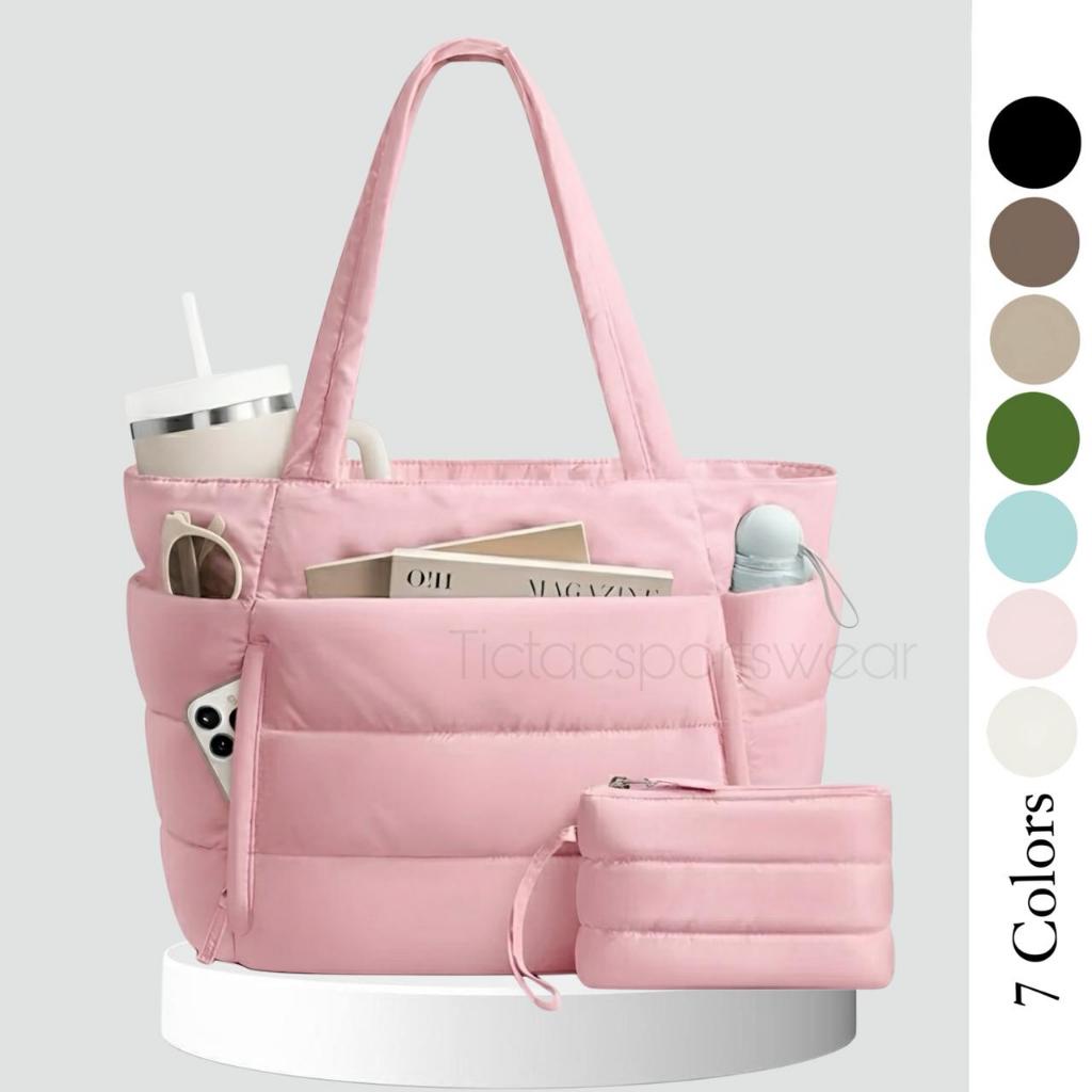 LORALYN MULTIFUNCTIONAL TRAVELBAG GYM BAG / PUFFY TOTE BAG