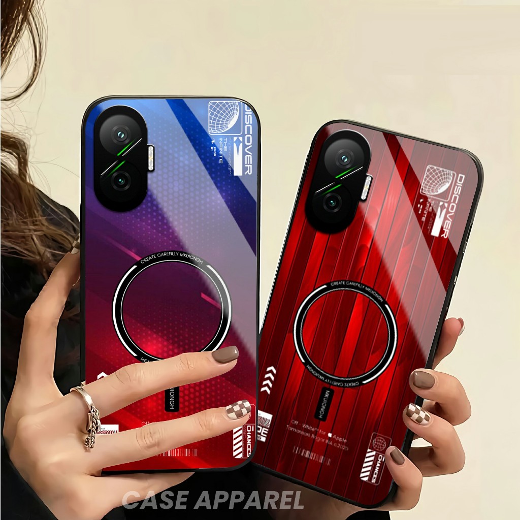เคส POCO F7 - POCO F7 Glass Softcase - POCO F7 Glass softcase - GC 506
