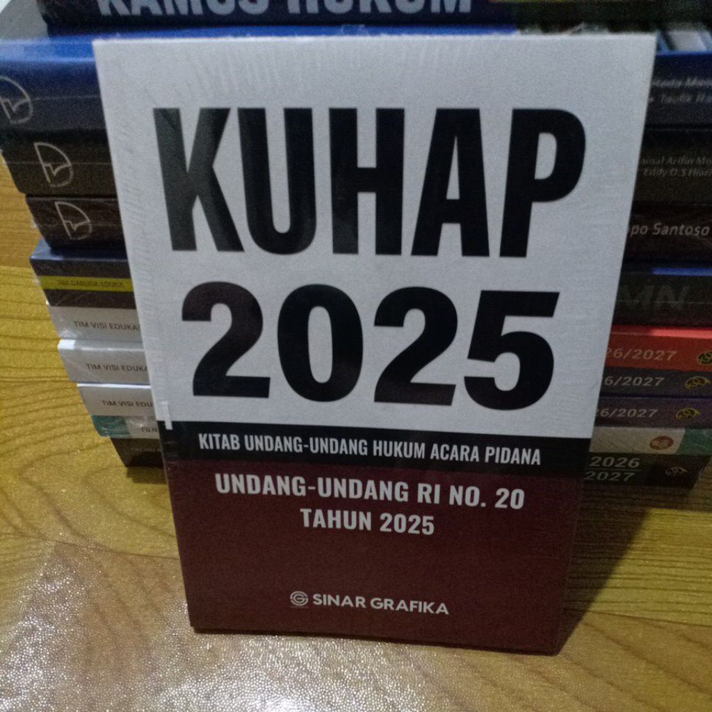 KUHAP 2025 RI LAW NO. 2O YEAR 2025 ต้นฉบับ