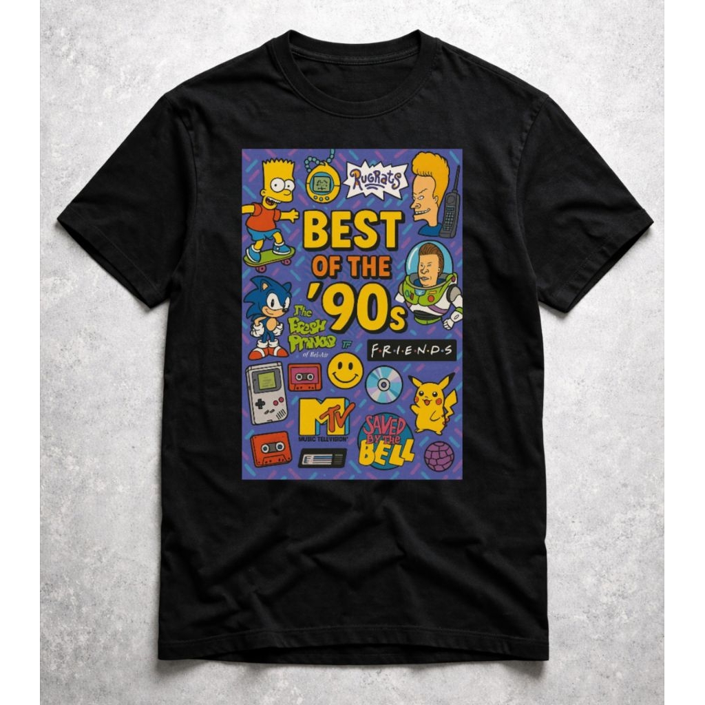 เสื้อยืดวินเทจที่ดีที่สุดของ 90s