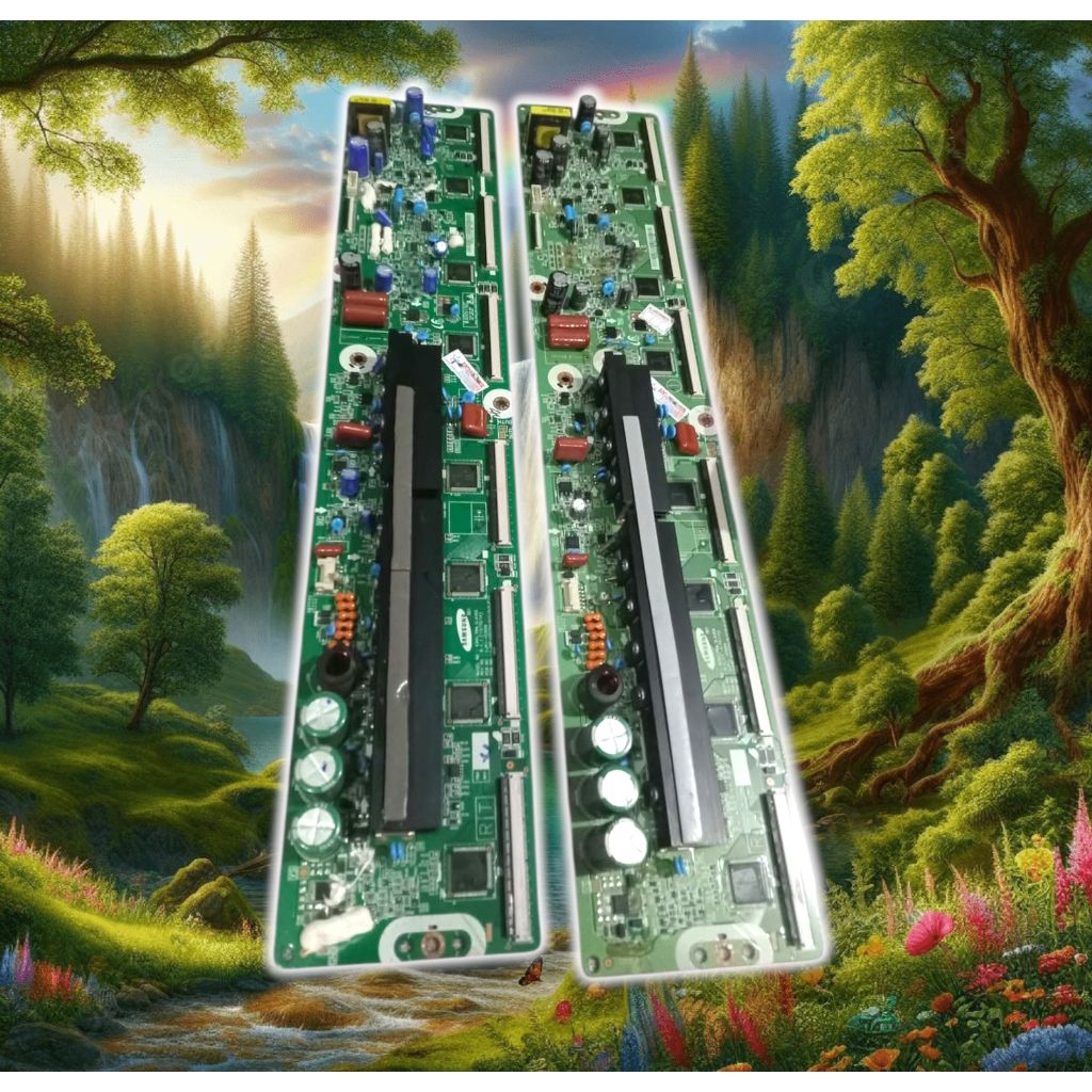 MESIN Y SUS YSUS BORD BLOCK MACHINE SAMSUNG PA 43H4500 PLASMA TV - PA43H4500 PLASMA
