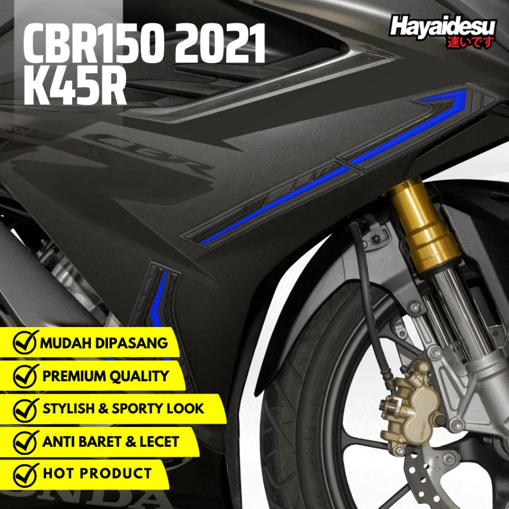 Hayidesu New CBR 150R K45R 2021 Body Protector ฝาครอบแฟริ่งด้านหน้า