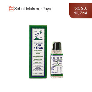 Minyak Angin Cap Kapak Isi 56ml, 28ml, 10ml, 3ml - Minyak Kapak