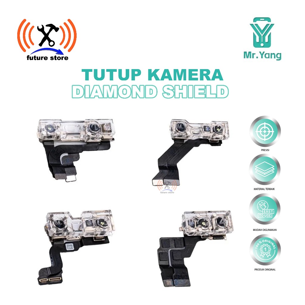 MR.YANG DOT MATRIX DIAMOND SHIELD ตัวป้องกันกล้อง - MR. ฝาครอบกล้อง YANG DOT MATRIX DIAMOND SHIELD O